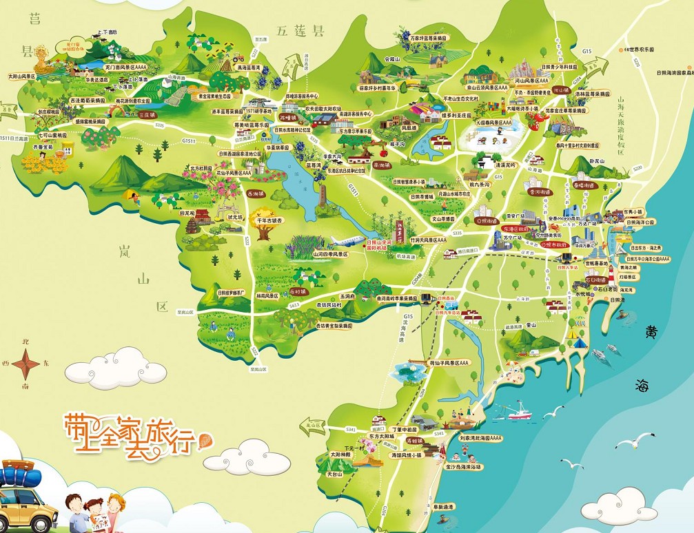 龙马潭景区使用手绘地图给景区能带来什么好处？